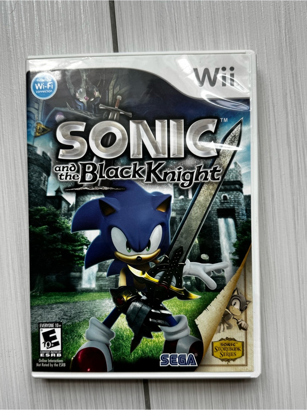 Sonic and the Black Knight Nintendo Wii Game